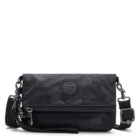 Sacs Crossbody Kipling Lynne 3-in-1 Convertible Noir Camouflage | FR 2028BE